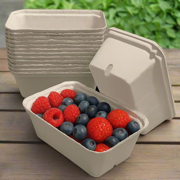 540pcs, 250g, Fruit Punnets, 14 x 9cm x 5cm Trays