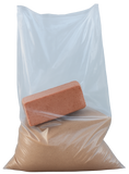 Clear Builders Rubble Bags, LDPE, Size: 20 x 30" Inches (508mm x 762mm)