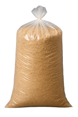 Clear XL Heavy Duty Dust Extractor Sacks 31" x 48", 19.7" Diameter