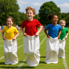 School Sack Race Sacks for Sports Day Size 60x100cm 50Pk All Ages