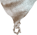 Christmas Santa Sacks Traditional Plain Hessian