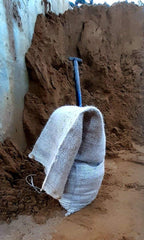 Filled Hessian Sand Bags Size 25cm x 50cm x 10cm High, 15kgs