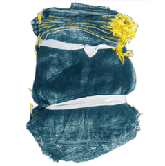 Green Leno Poly Mesh Net Bags 45 x 60cm (18" x 24" Inches)