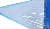 Blue Tint Pallet Wrap 400mm x 300 Metre, 17Mu Extended Core - SACKMAN