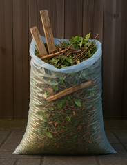 XXXL Heavy Duty Clear Rubble Bags 31" x 84" (79cm x 213cm) 520guage - Sackman