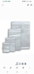 Plain Grip Seal Bags 57mm x 57mm, (2.25 x 2.25" Inches) - SACKMAN