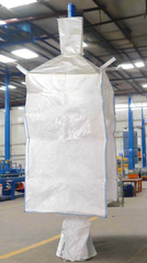 QTY 100 Bulk Bags 90 x 90 x 125cm,  With Fill Spout 35cm x 50cm and Discharge Spout - Sackman
