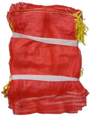 Extra Large Red Leno Poly Mesh Net Log Bags 52 x 85 cm (20" x 33" Inches) - SACKMAN