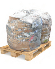 Clear Compactor Sacks Size 20 x 34 x 46" Inches upto 20kgs - SACKMAN