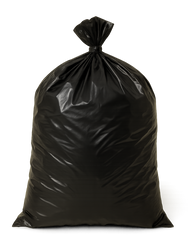 Black Compactor Sacks, Size 20 x 34 x 46" Inches Holds upto 20kgs - Sackman