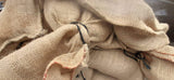 Filled with Sand Hessian Sand Bags Size 25cm x 50cm x 10cm High, 12-15 kilos