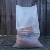 Clear Builders Rubble Bags, LDPE, Size: 20 x 30" Inches (508mm x 762mm)