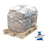Clear Compactor Sacks Size 20 x 34 x 46" Inches, Holds 20kgs, Heavy Duty