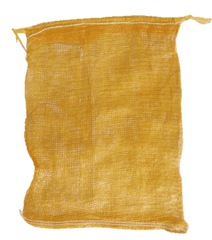 Extra Large Orange Leno Poly Mesh Net Log Bags 52 x 85cm (20" x 33" Inches) - SACKMAN