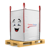 Printed Bespoke FIBC Bulk Bags designed and tailor made MOQ*