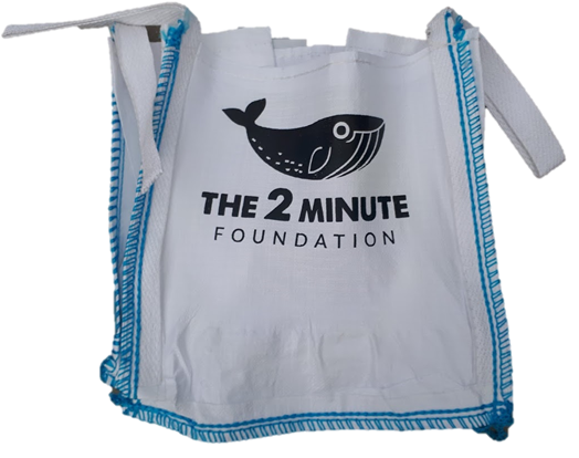 Printed Mini Bulk Bags, One Side with your Logo, Size: 50x50x50cm