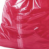 Medium Red Soluble Strip Sack Size: 18" x 29" x 30" Inches (457 x 711 x 762mm)