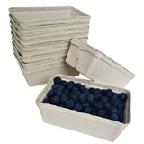 250ml Biodegradable Fruit and Veg Pulp Punnets, 14 x 9cm Trays