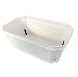 250g Biodegradable Fruit and Veg Punnets, 14 x 9cm Size Trays