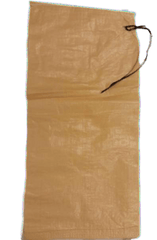 QTY 20 Empty WPP Heavy Duty Sandbags with Tie String 14" x 30 " Inches | Sackman | Sackman