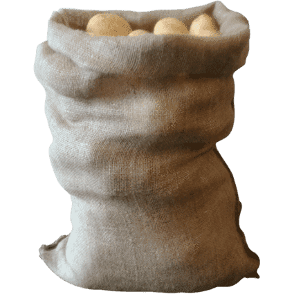 Hessian Sacks Jute, 7oz Fabric weight sacks, Size: 50cm x 80cm