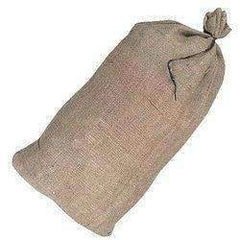 QTY 20 Hessian Sandbags with Tiestring 33cm x 76cm | Sackman | Sackman