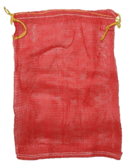 QTY 100 Red Leno Poly Mesh Net Bags 45 x 60cm (18" x 24" Inches) | Sackman | Sackman