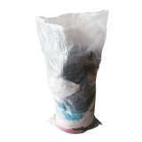 Clear Woven Polypropylene Sacks 71cm x 142cm (28" x 56") Inches