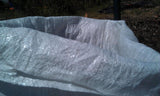 White Woven Polypropylene Sacks 50 cm x 75 cm (20" x 29" Inches)